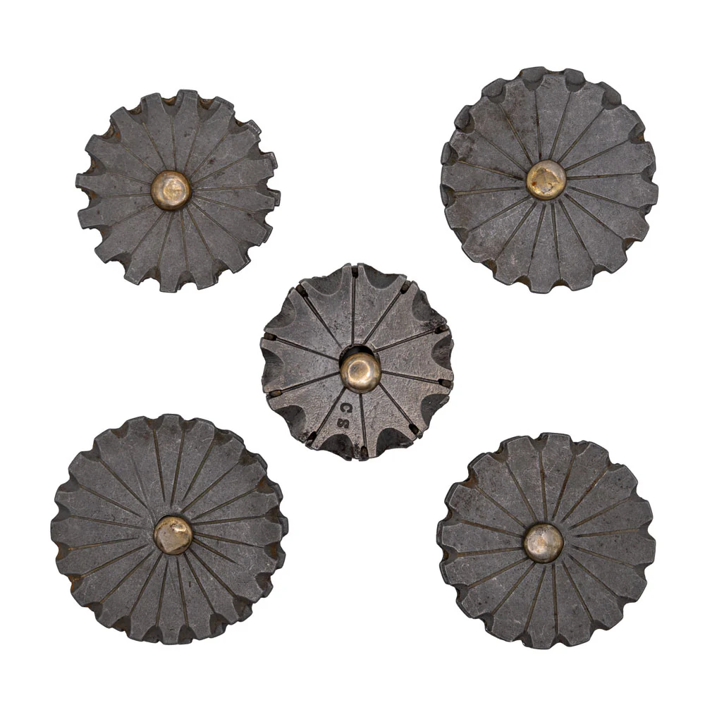 Hand Cut Spur Rowels - Weatherford Collection