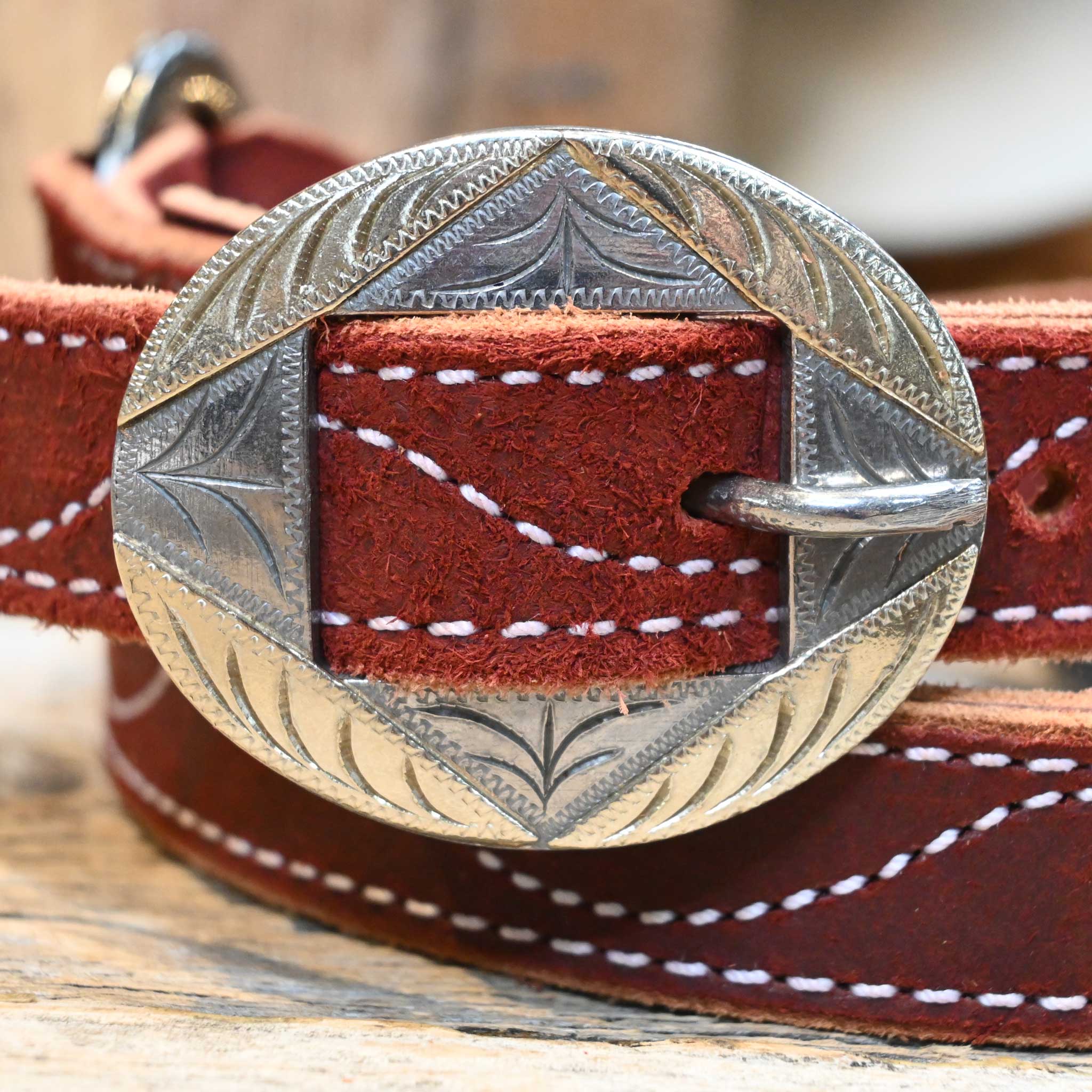 Handmade 34" Rising M Hobble Belt - Image 3
