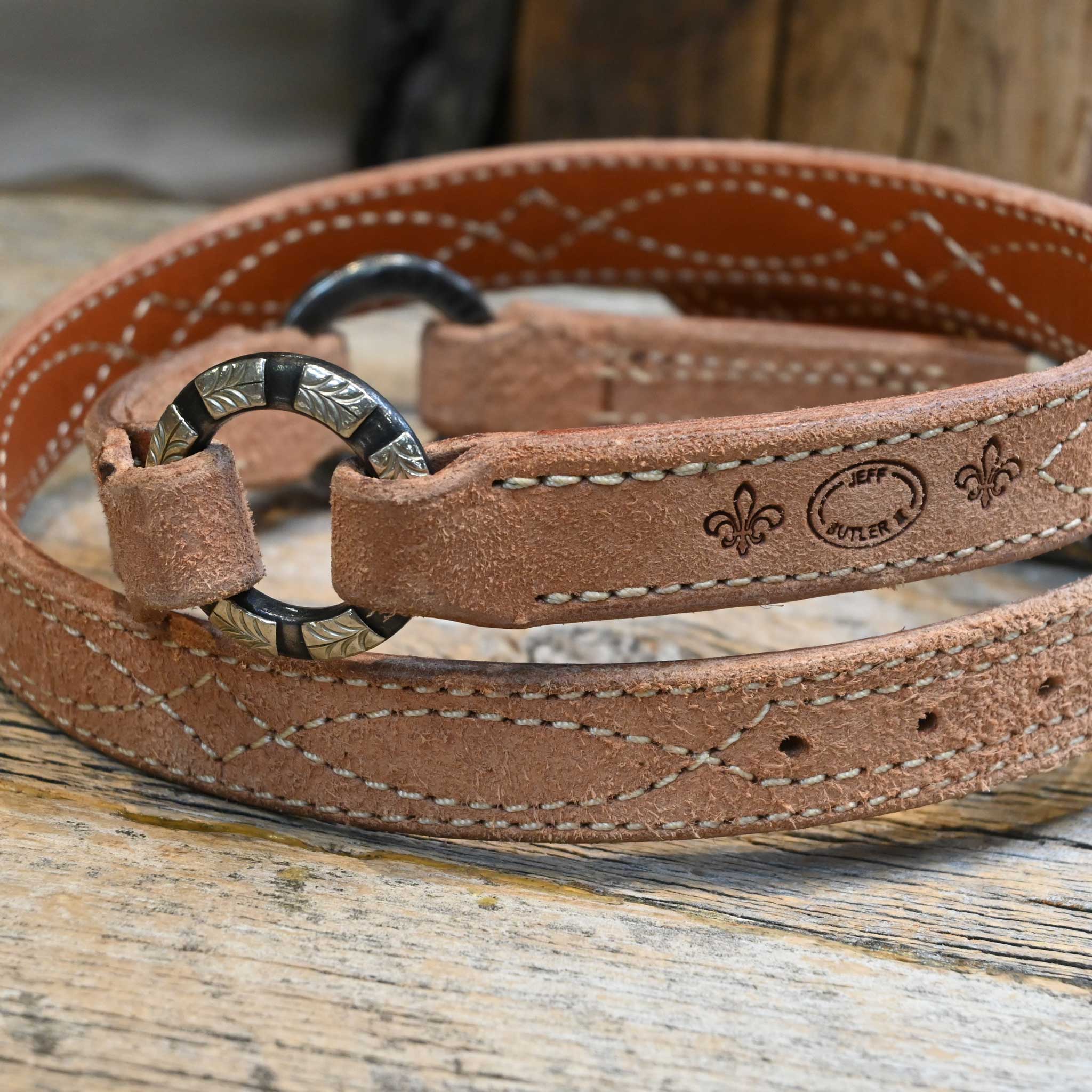 Handmade 38" Jeff Butler Hobble Belt - Image 4