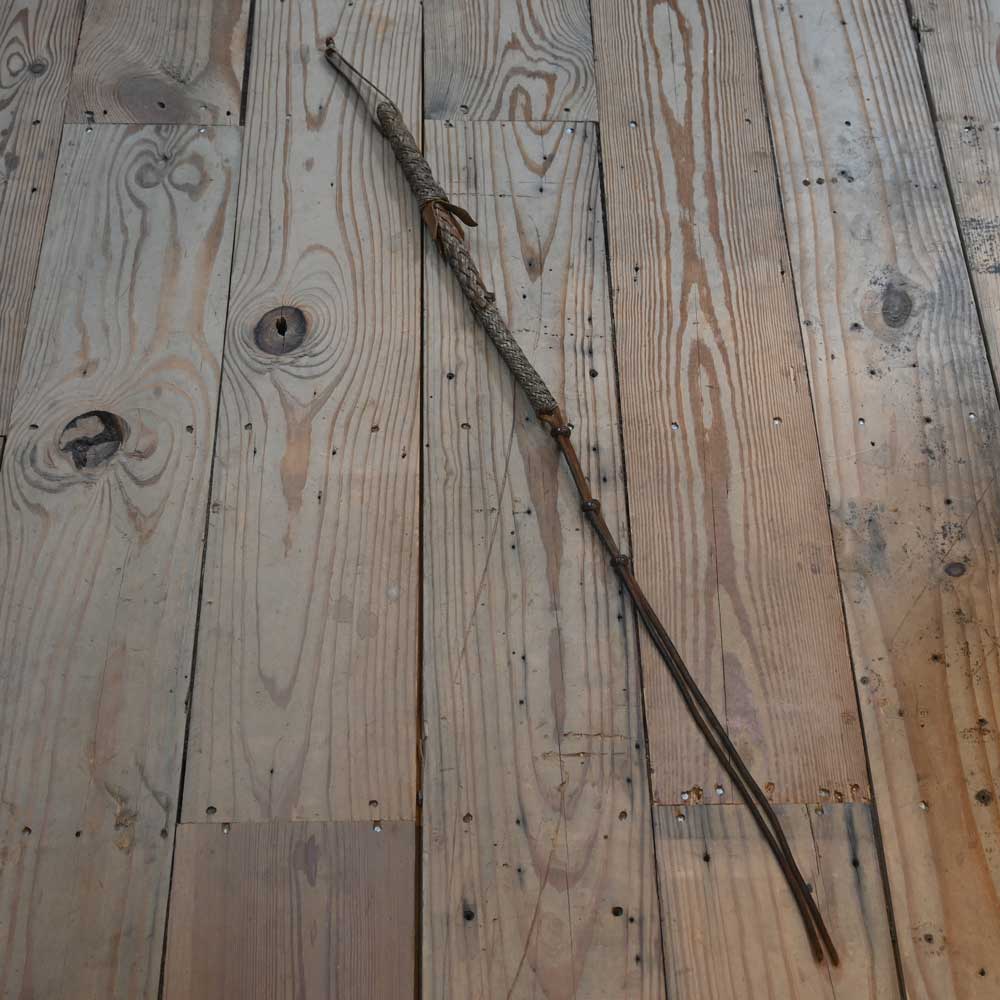 Handmade 38" Rawhide Hand Quirt