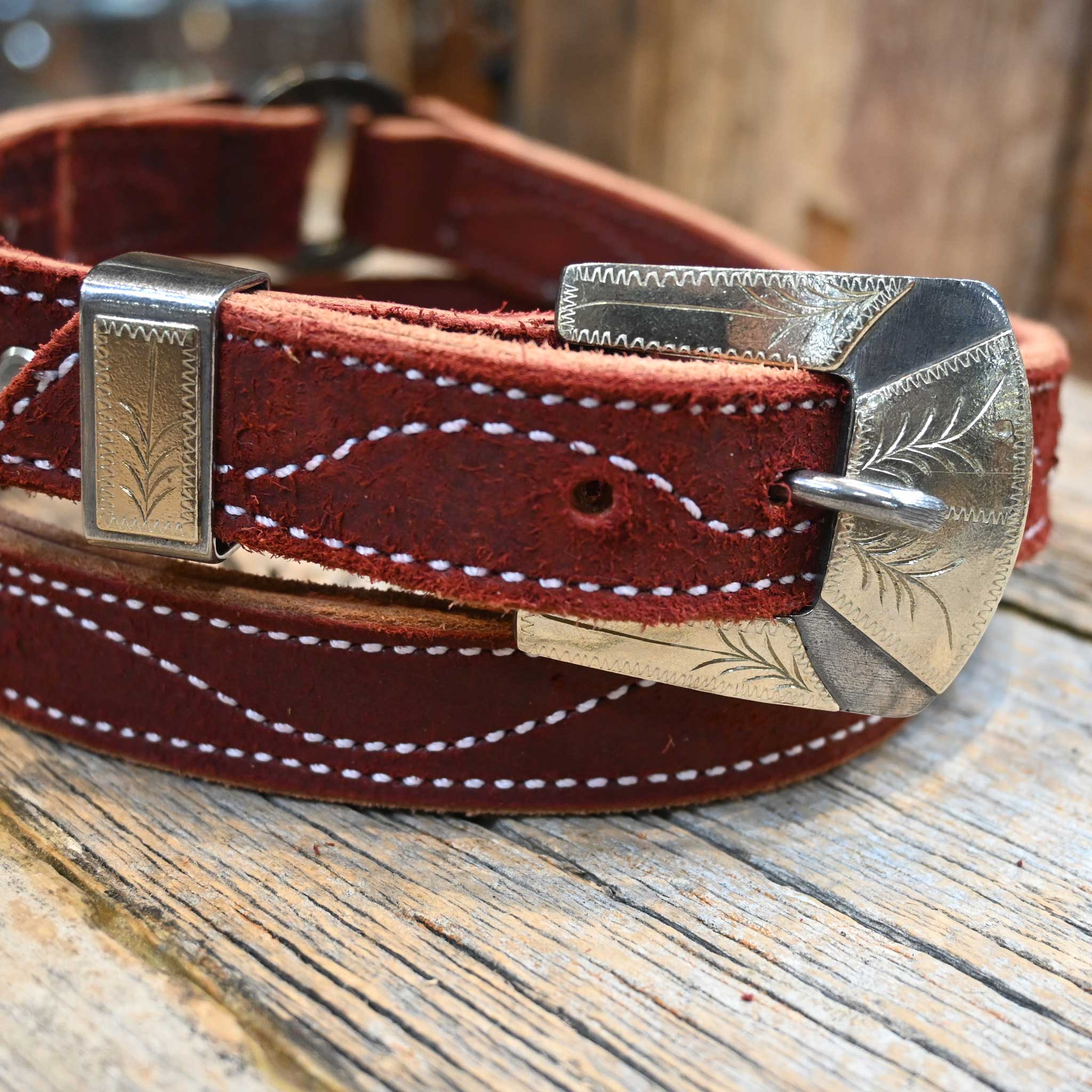 Handmade 38" Rising M Hobble Belt - Image 4