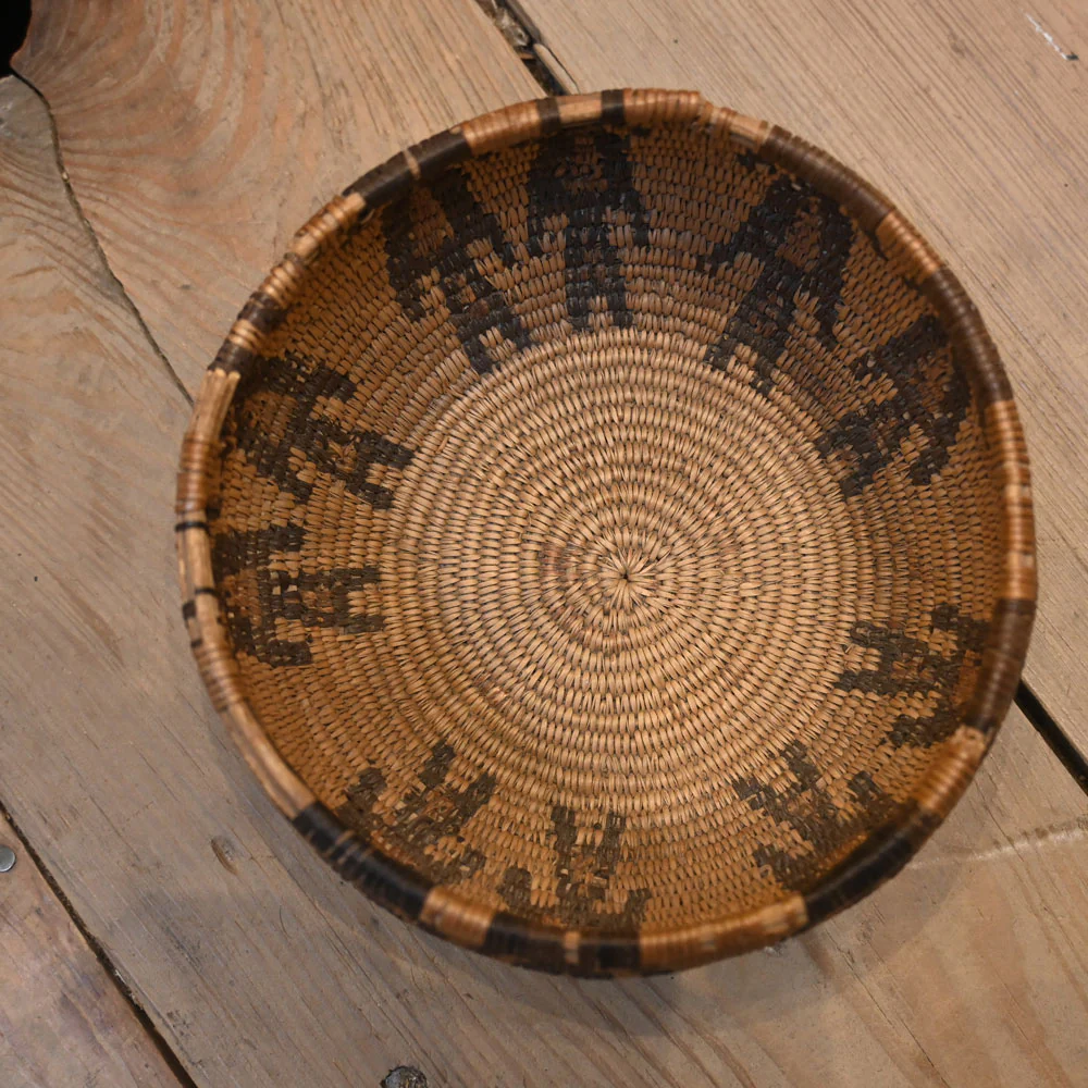 Apache Hand-Woven Basket - Image 3