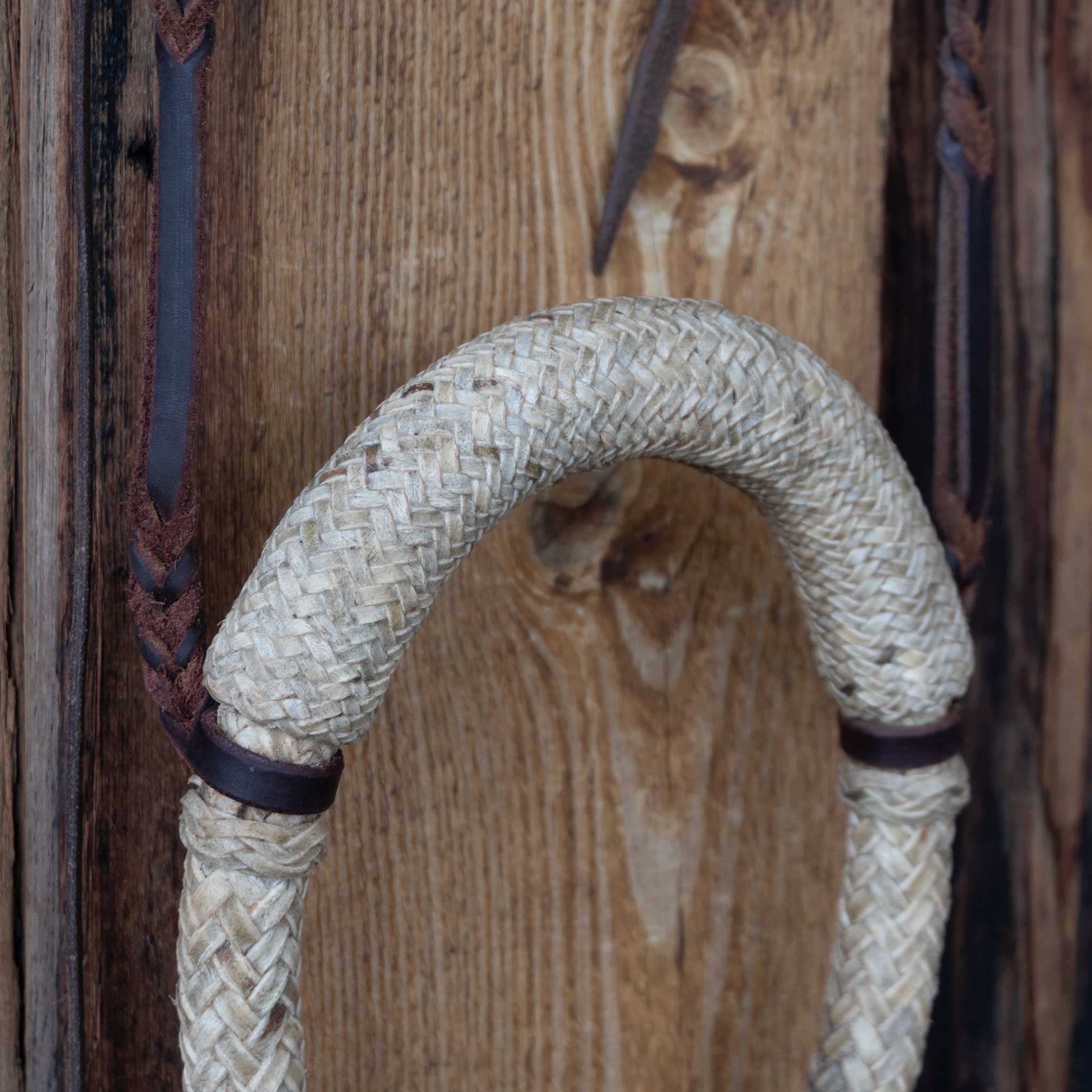 Handmade Bill Black Rawhide Bosal - Image 3