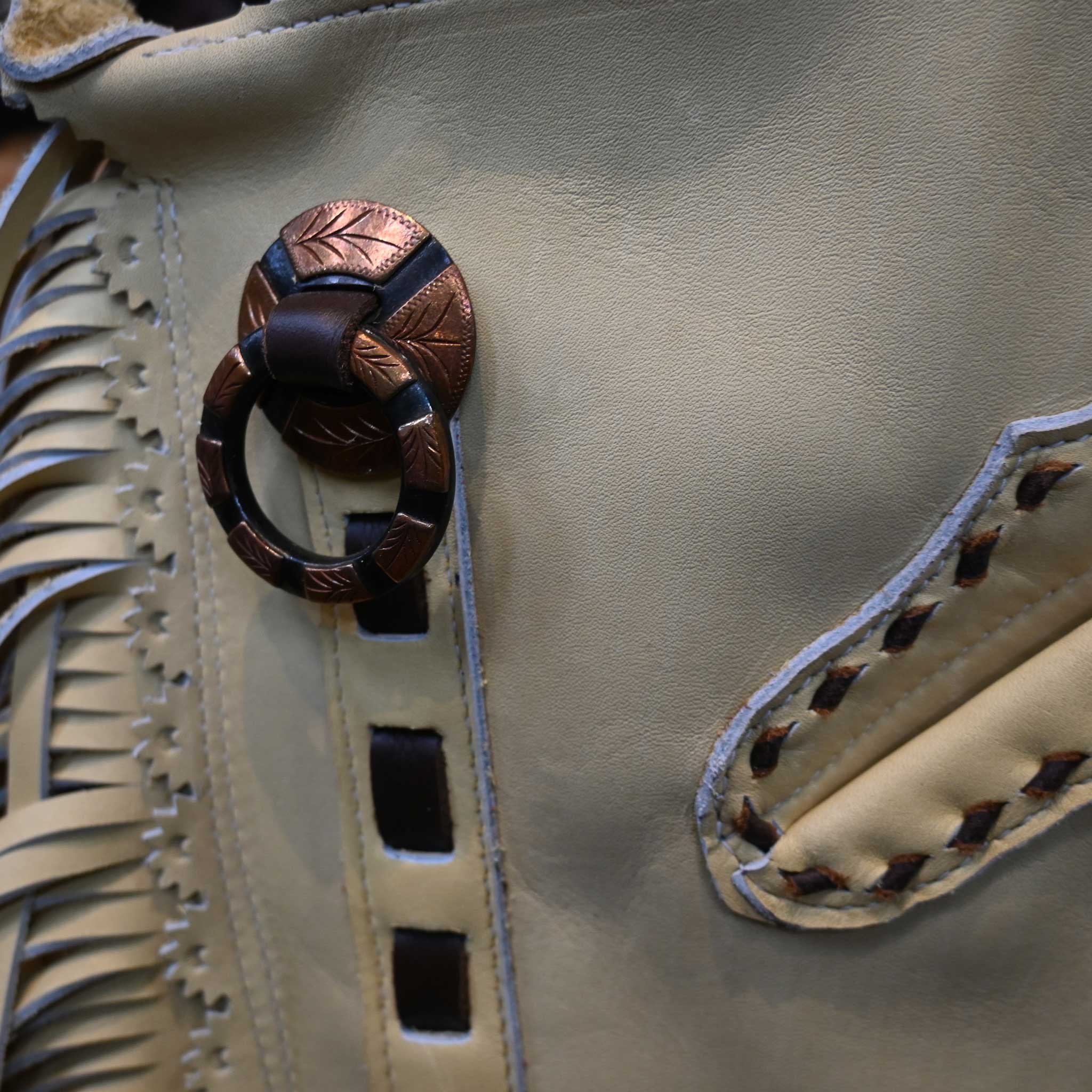 Handmade Crossbody Chap Purse - Image 2