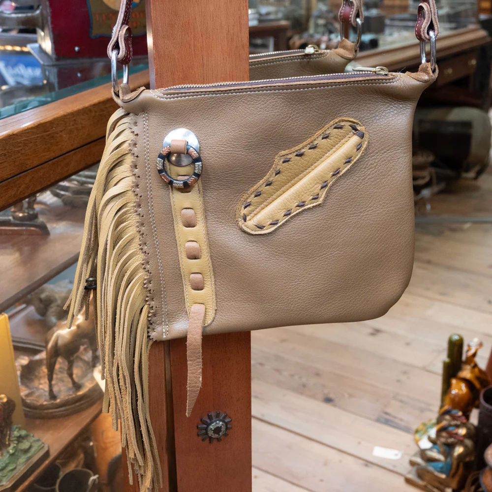Handmade Crossbody Chap Purse