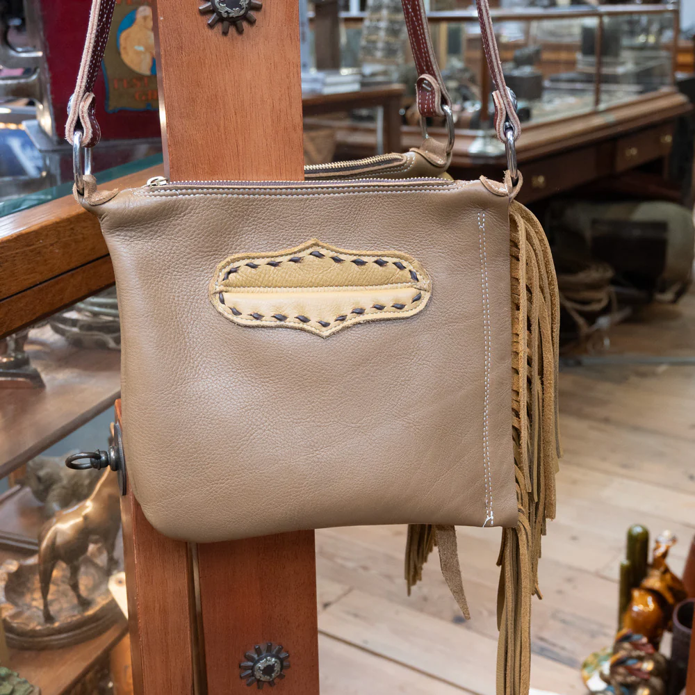 Handmade Crossbody Chap Purse - Image 2