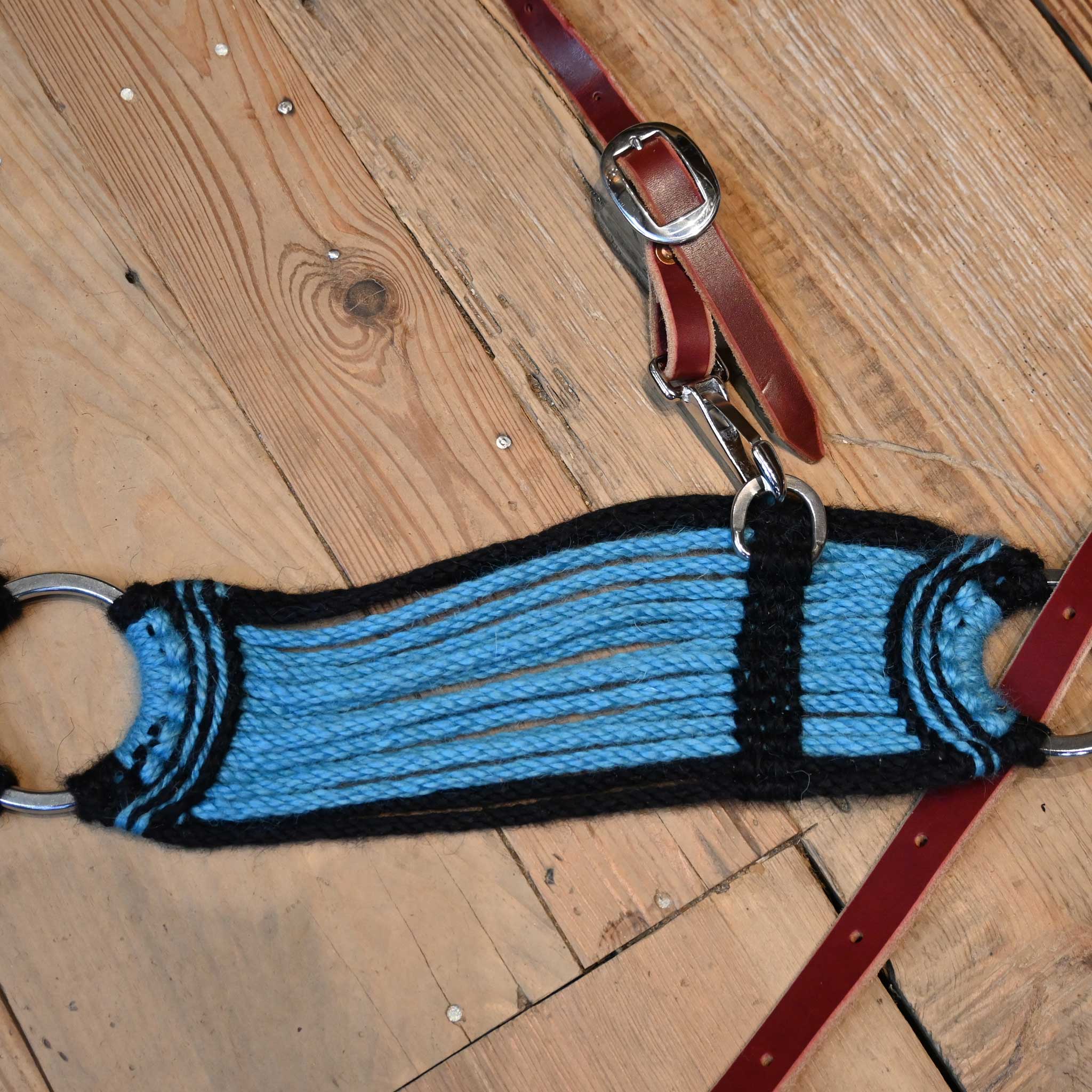 Handmade Iron Horse Head Brand Mohair Tripping Collar