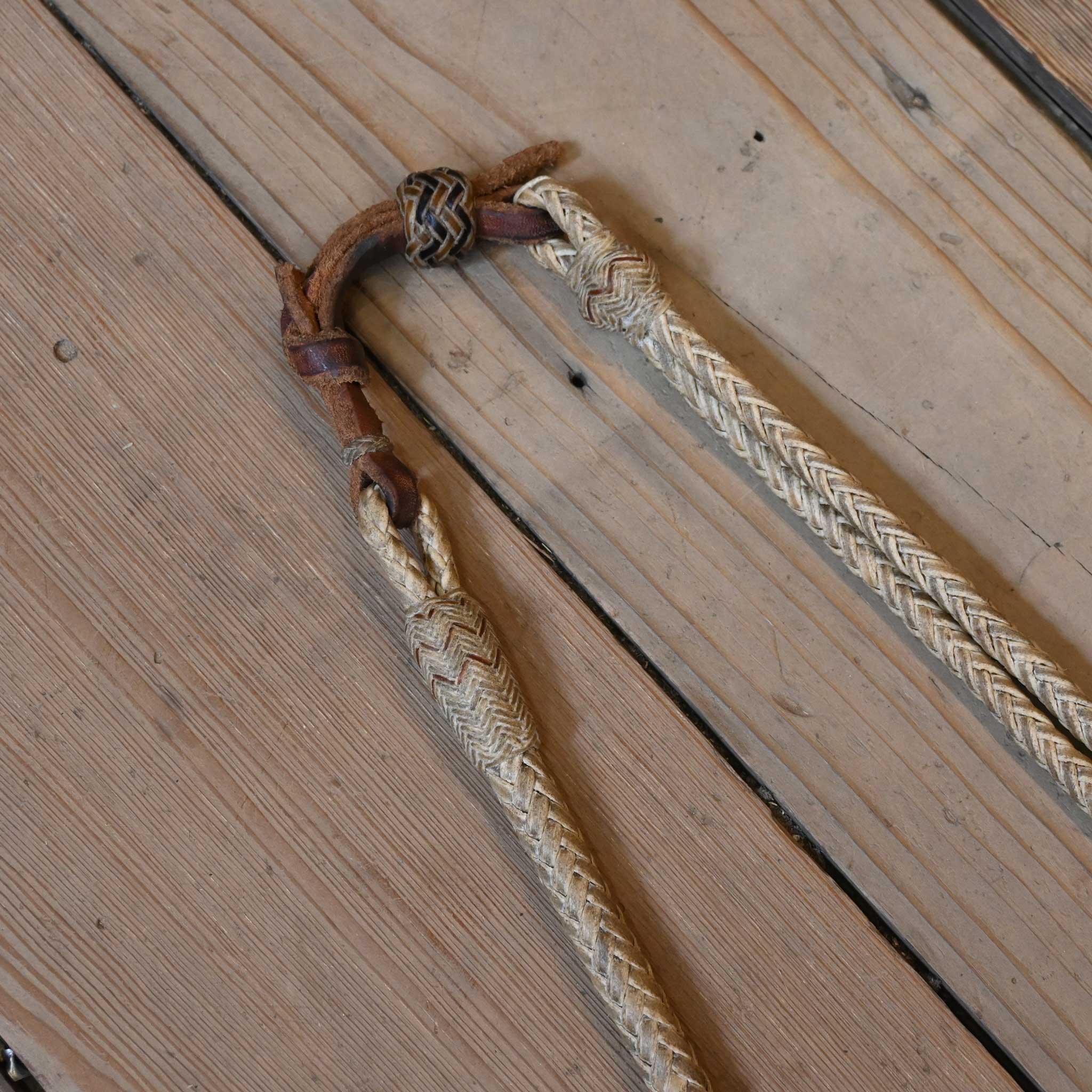 Handmade Rawhide Romel Reins - Image 5