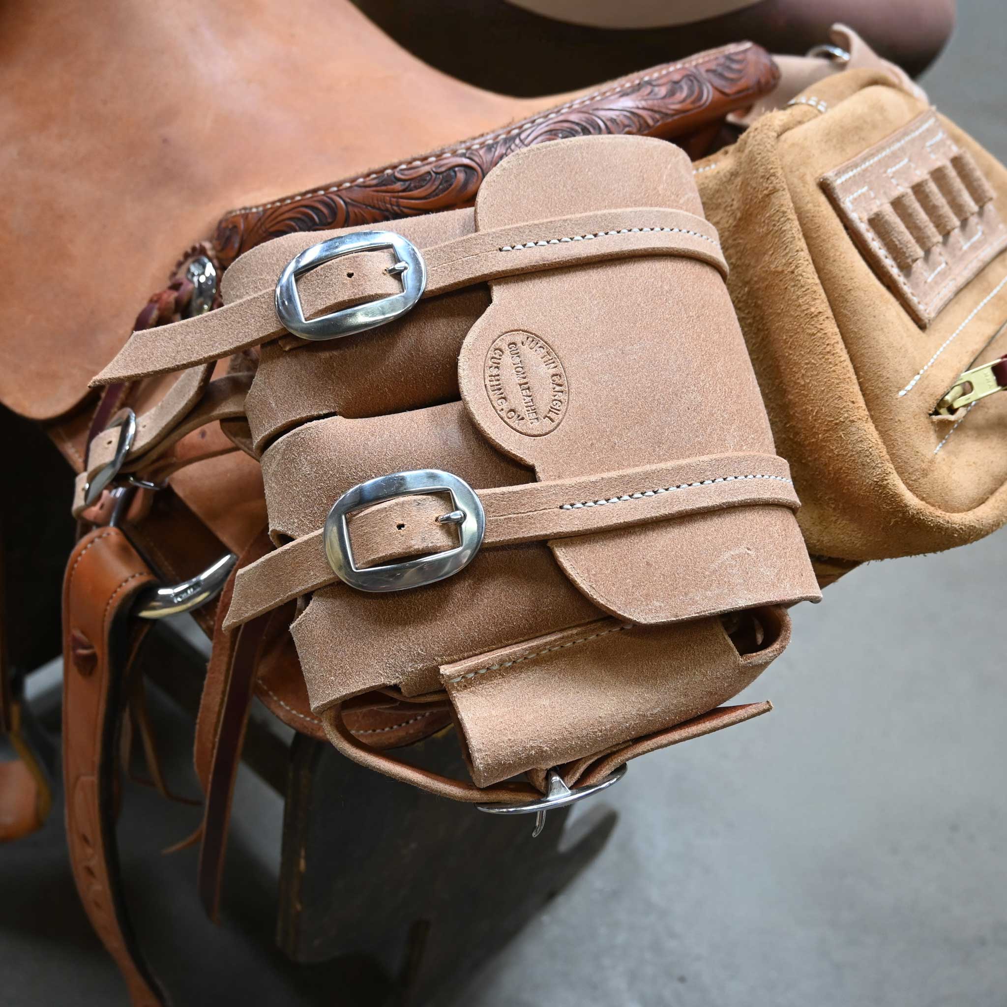 Handmade Justin Cargill Medicine Saddle Bags - Image 2