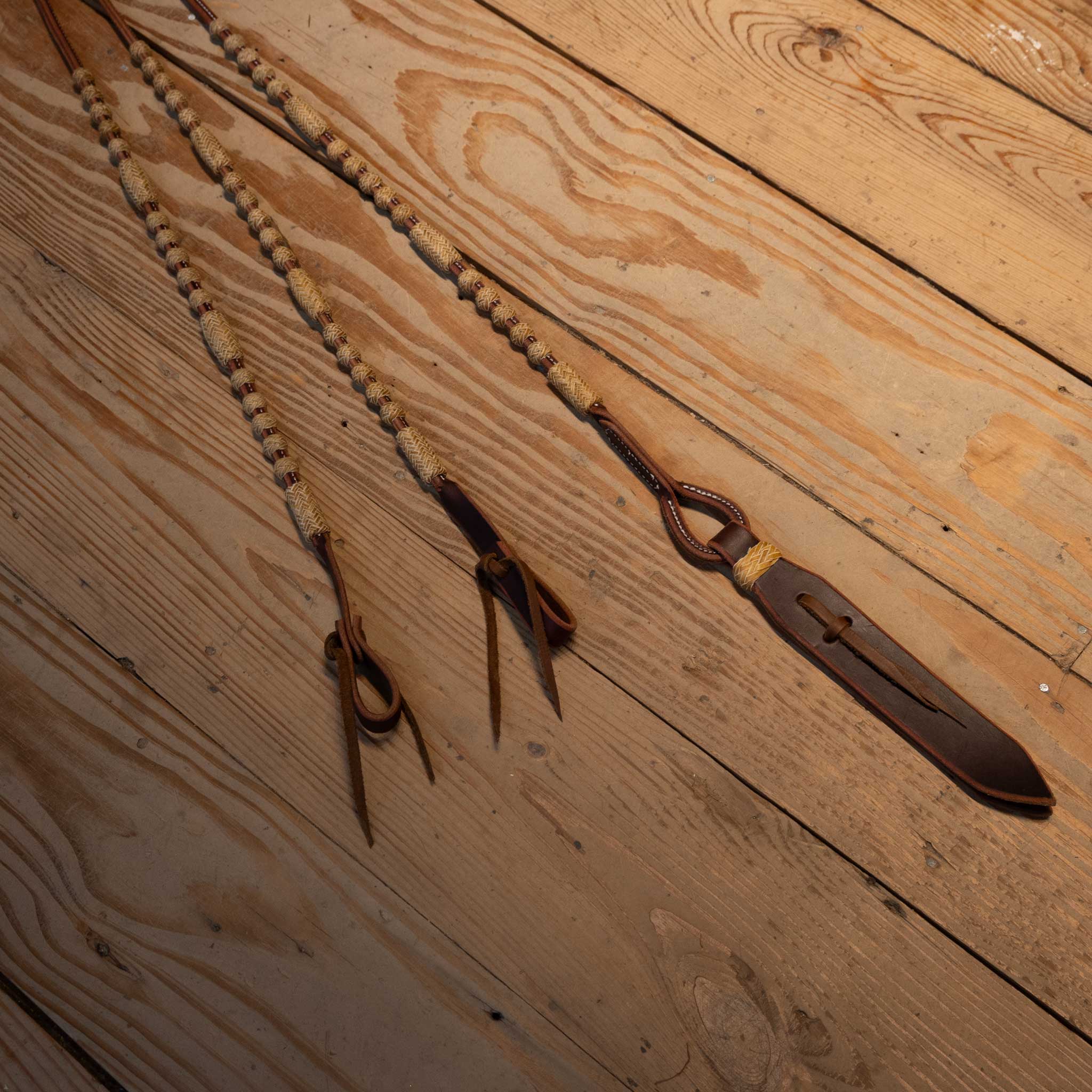 Handmade Leather Romel Reins