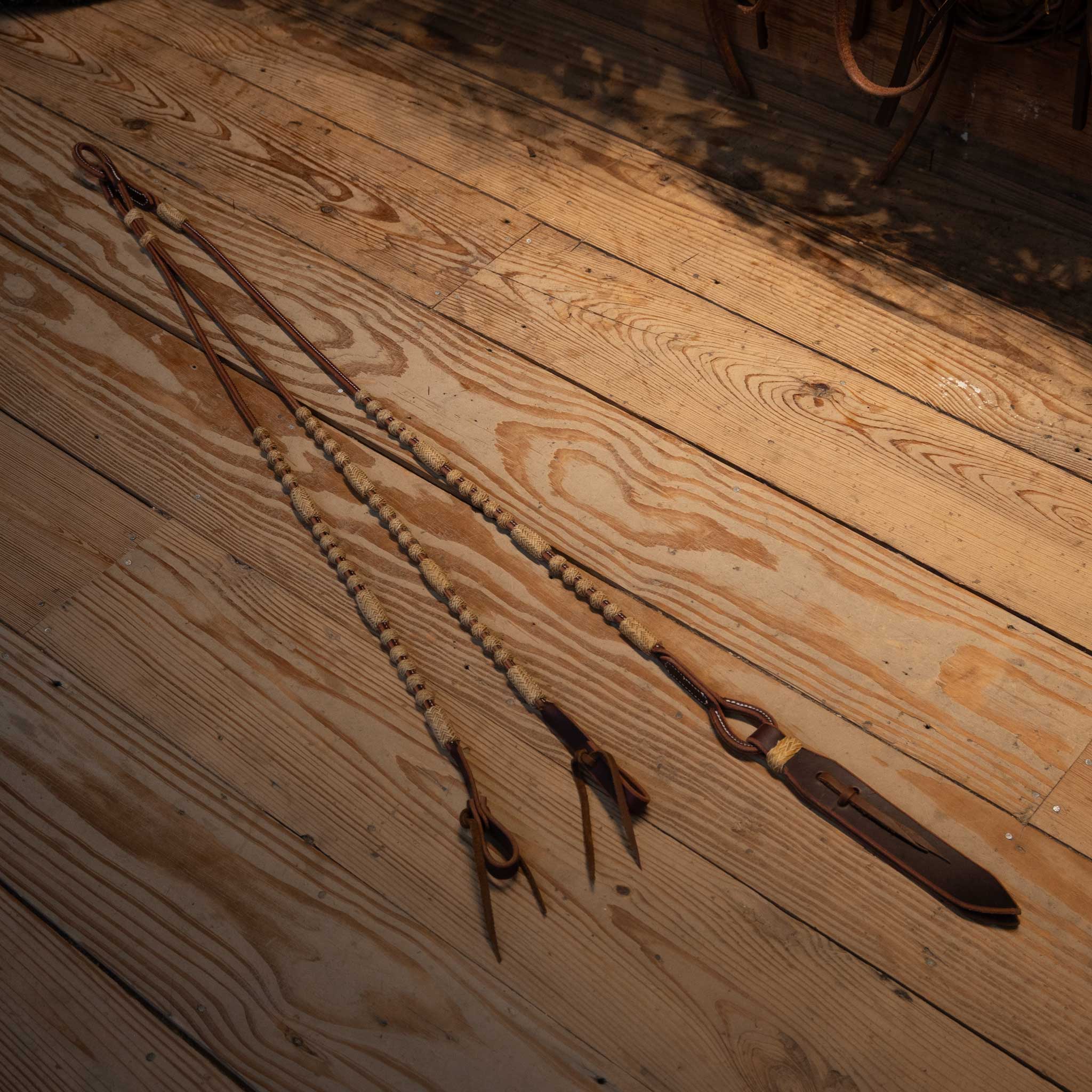 Handmade Leather Romel Reins - Image 3