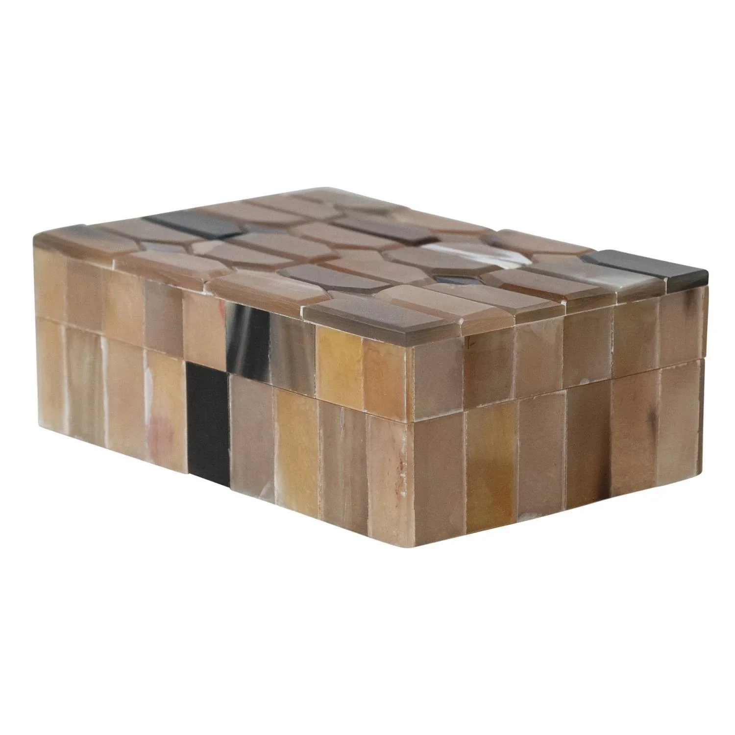 Handmade Natural Horn & MDF Box - Image 3
