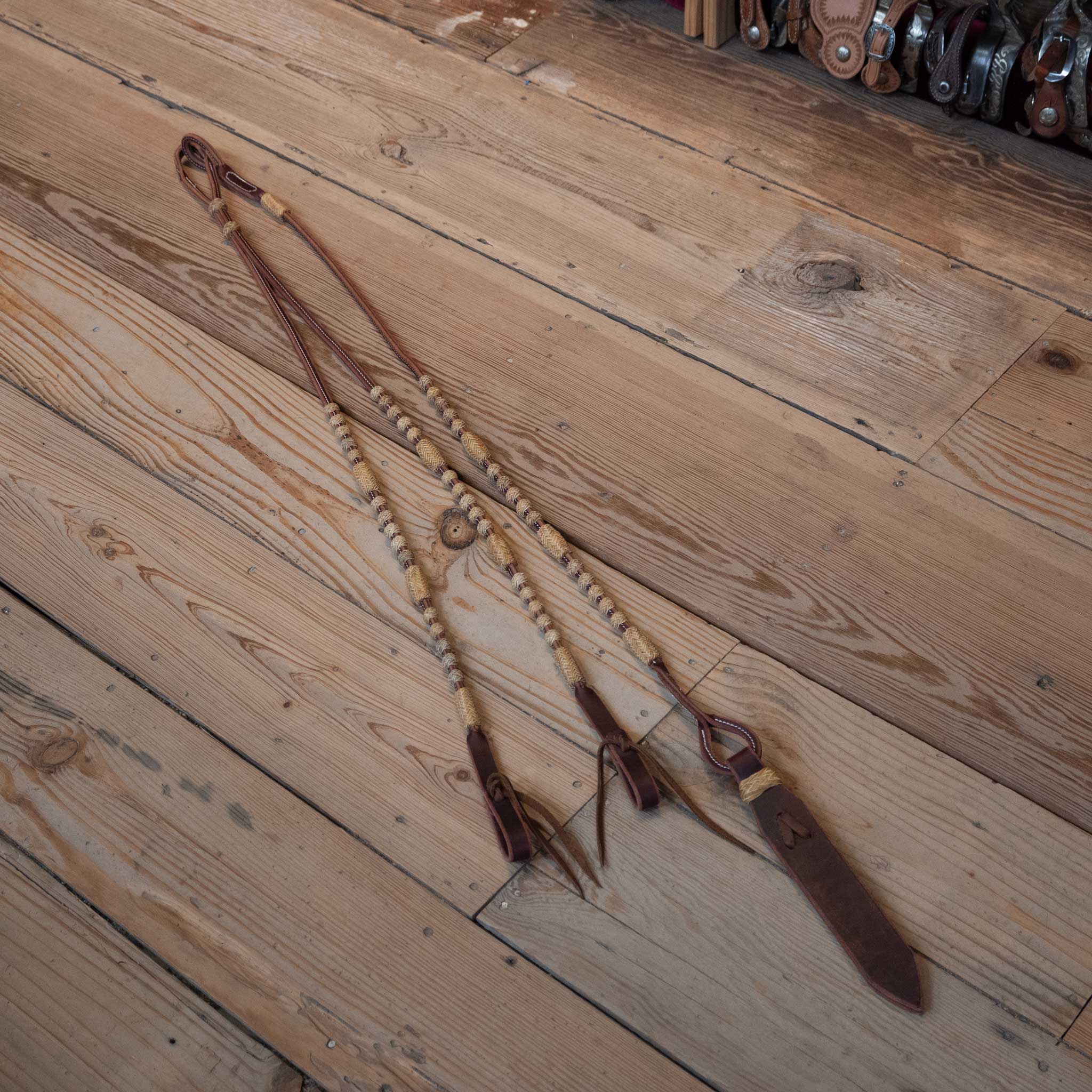Handmade Leather Romel Reins - Image 3