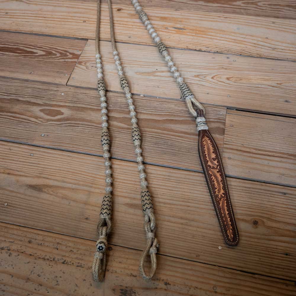 Handmade Rawhide Romel Reins