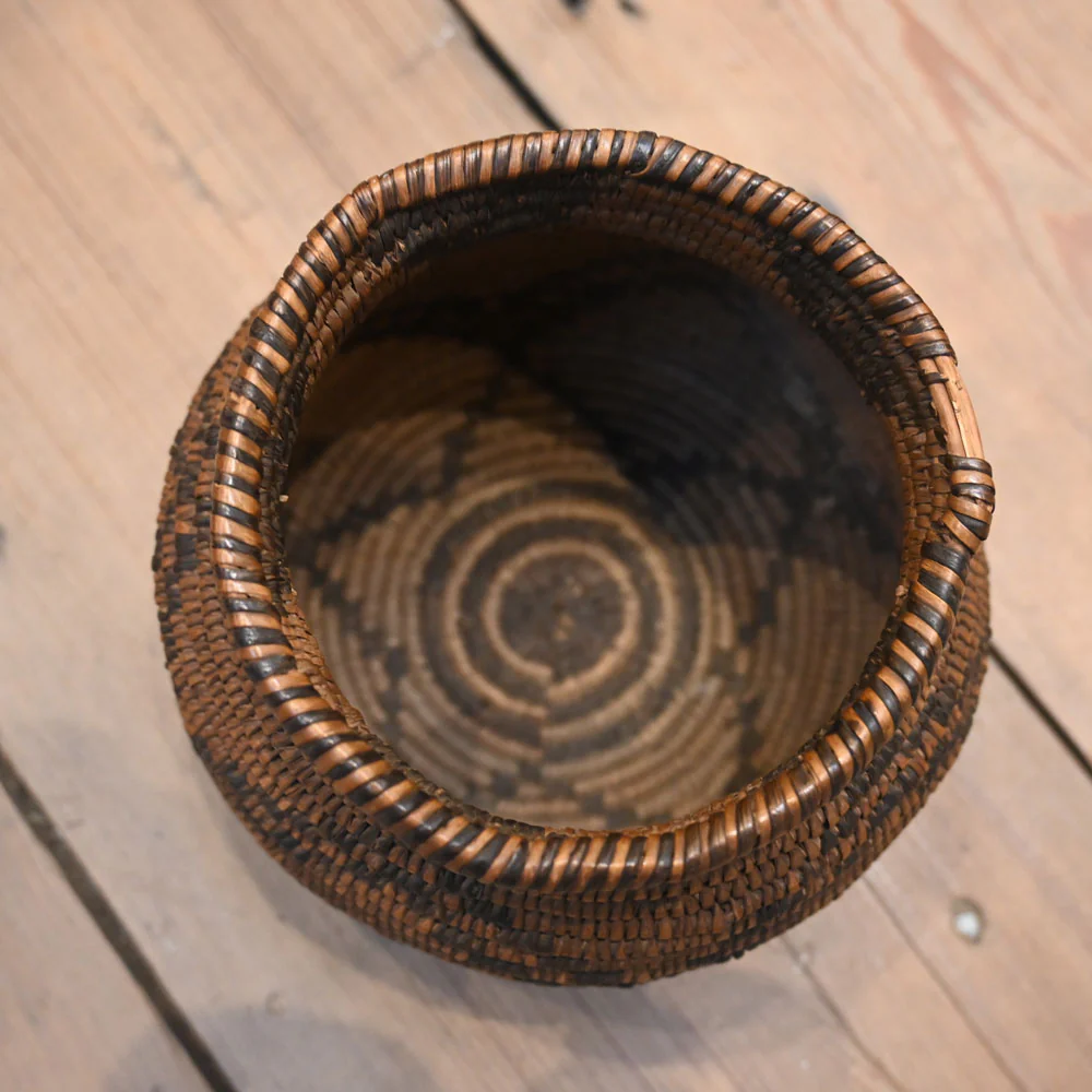 Apache Hand-Woven Basket - Image 2