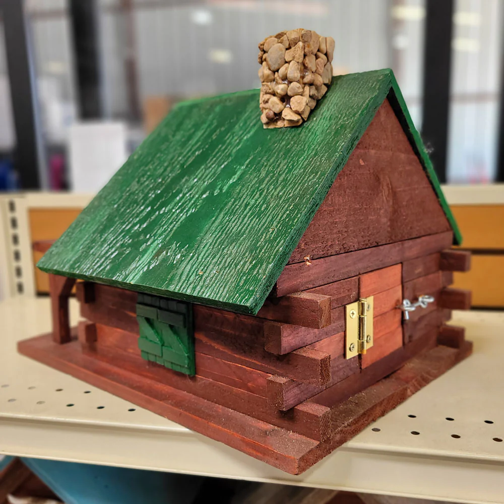 Handmade Wooden Southwest Birdhouse - Image 2