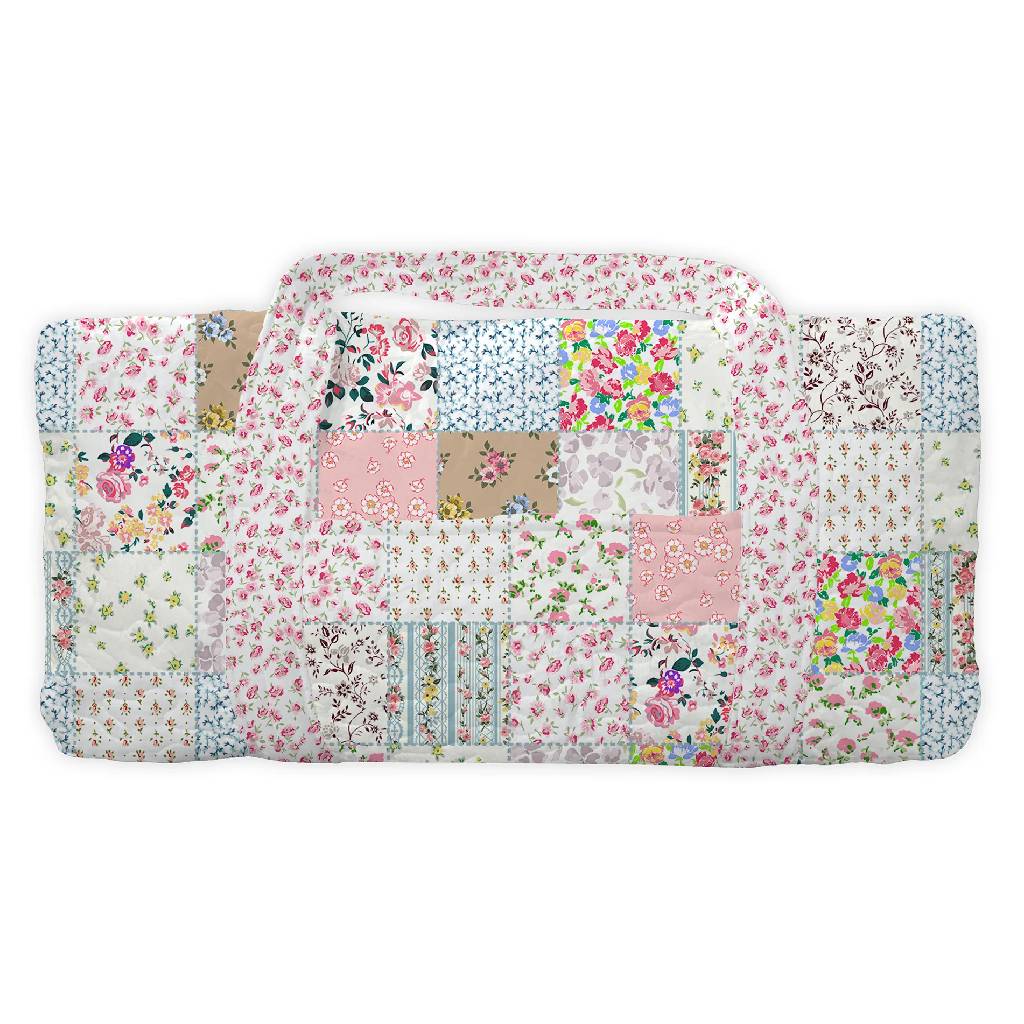Harper Patchwork Duffle Bag - Image 2
