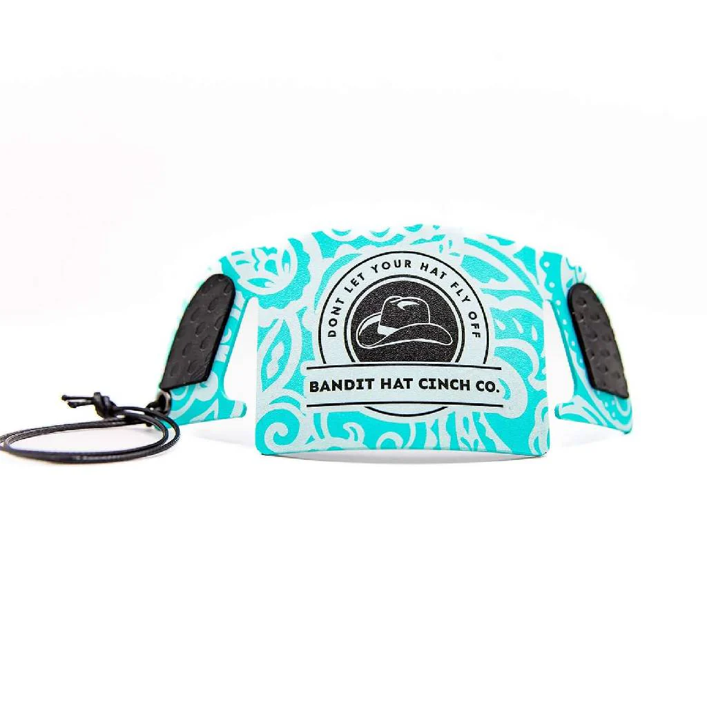 Bandit Twist Of Teal Hat Cinch