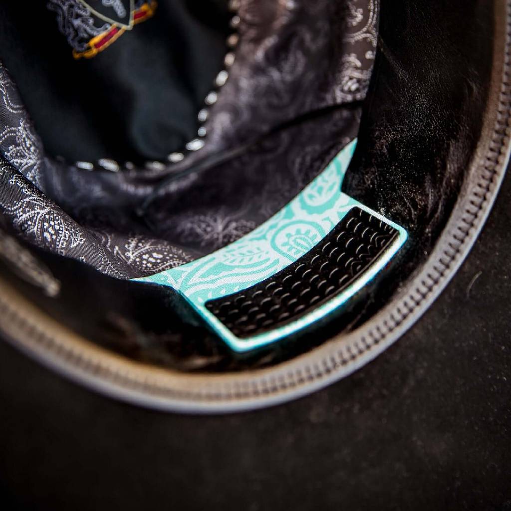 Bandit Twist Of Teal Hat Cinch - Image 2