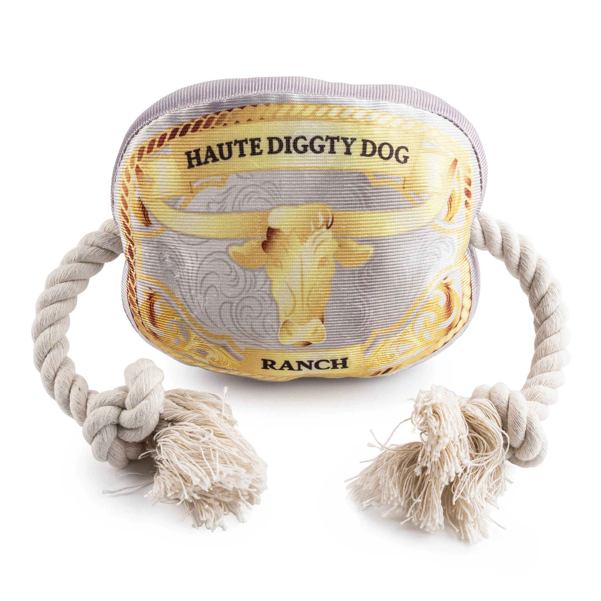 Haute Diggty Dog Western Buckle Dog Toy