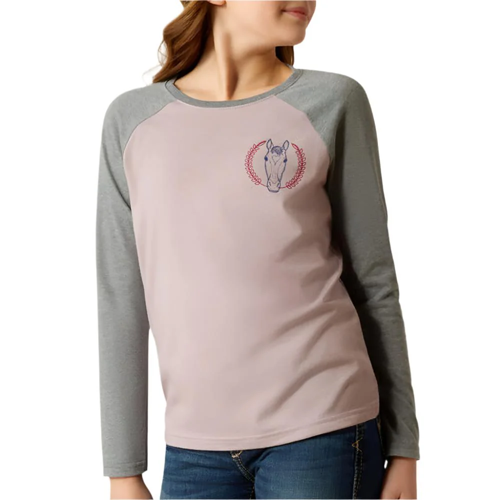 Ariat Girl's Heart Star Tee - Image 2