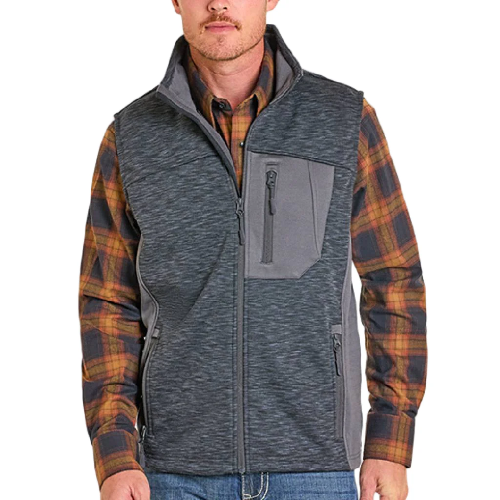 Panhandle Slim Men's Heather Knit Vest - FINAL SALE