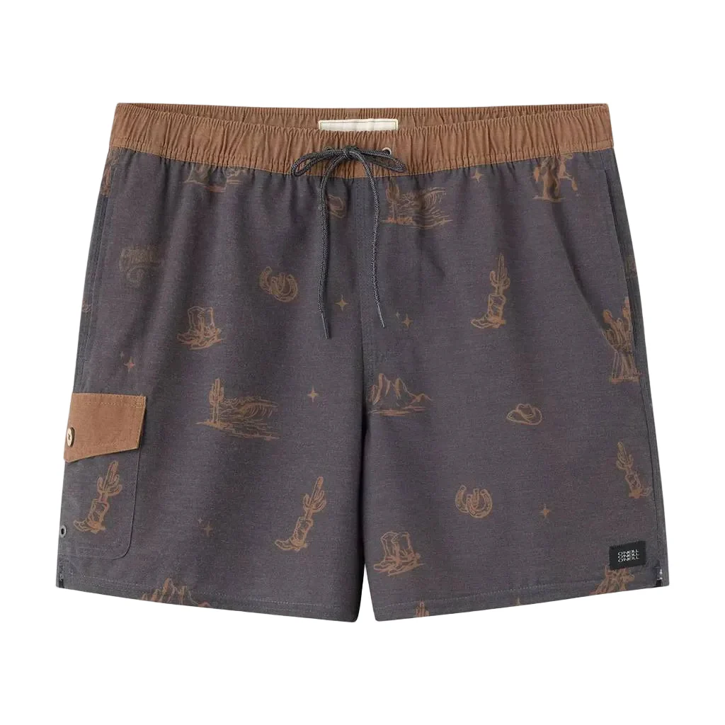 O'Neill Men's Hermosa Retro 17" Swim Trunk - Phantom