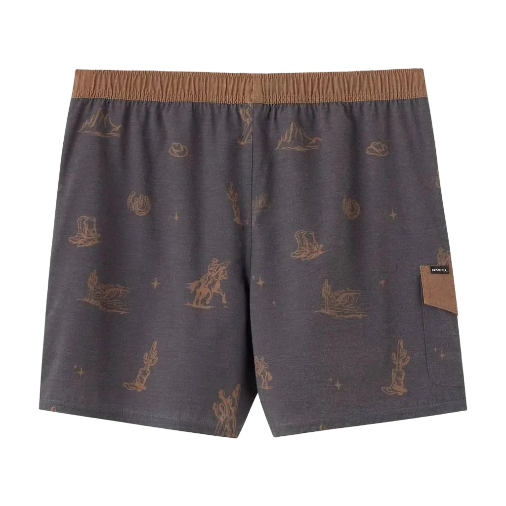 O'Neill Men's Hermosa Retro 17" Swim Trunk - Phantom - Image 2