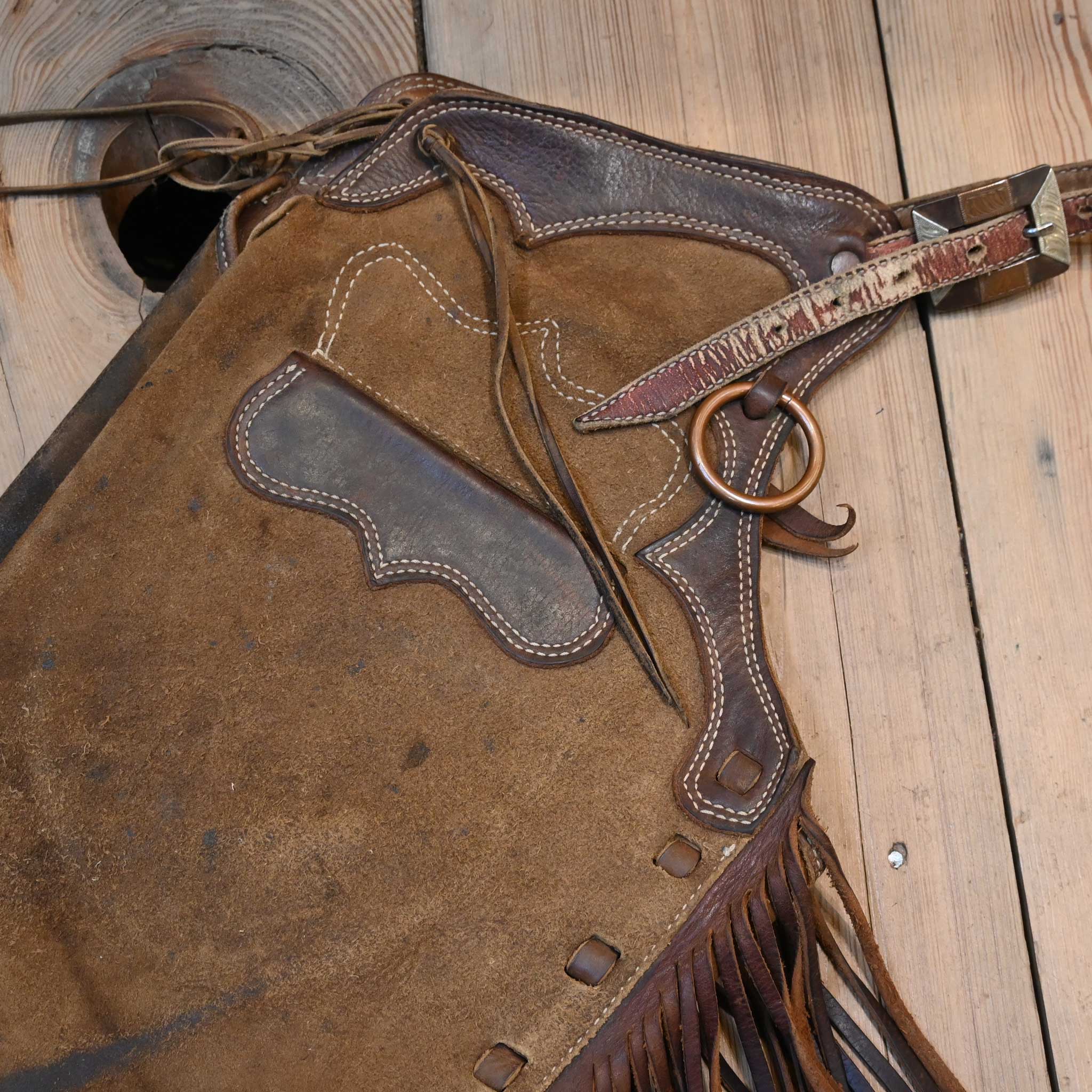 Hershberger Shotgun Chaps w/P. Williams Buckle - Image 3