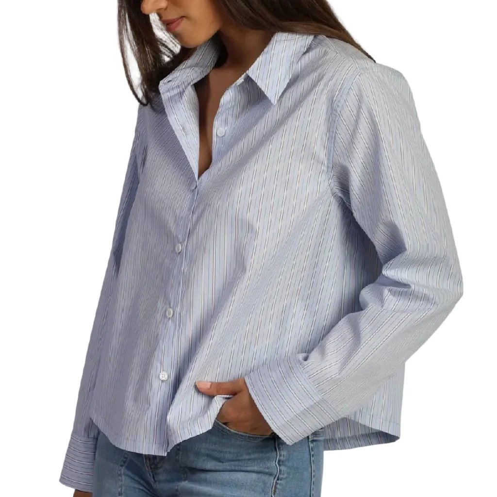 Dylan Hi Lo Modern Button Down Shirt - Image 2