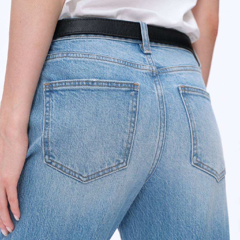 Bayeas High Rise Straight Leg Jean - Image 2