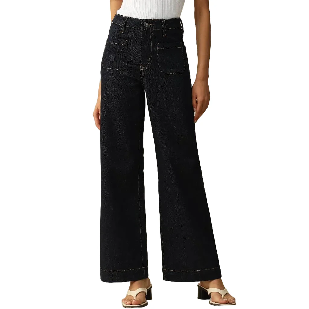Bayeas High Rise Wide Leg Jean