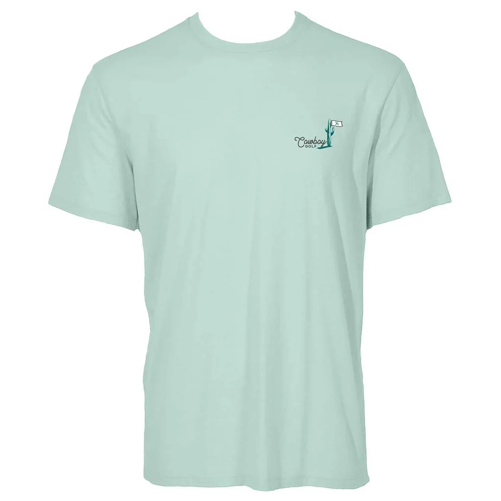 Hooey Men's Hills Bleached Aqua Tee - Image 2