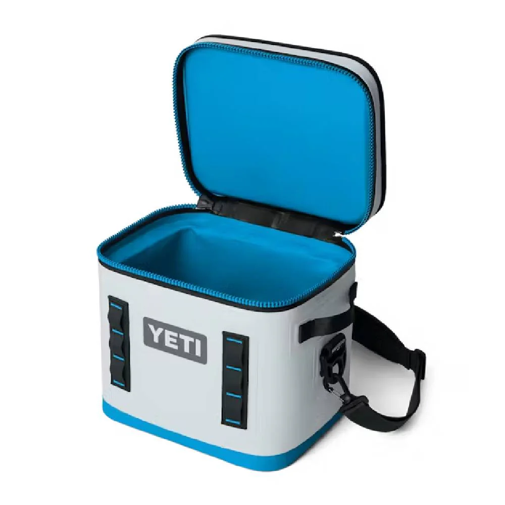 Yeti Hopper Flip 12 Soft Cooler - Fog Gray/Blue - Image 2