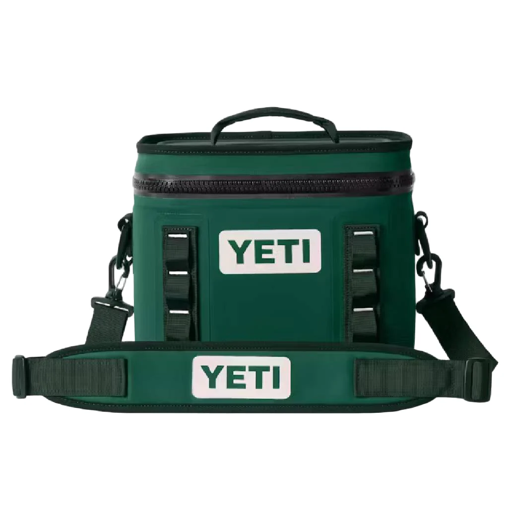 Yeti Hopper Flip 8 Cooler - Black Forest Green
