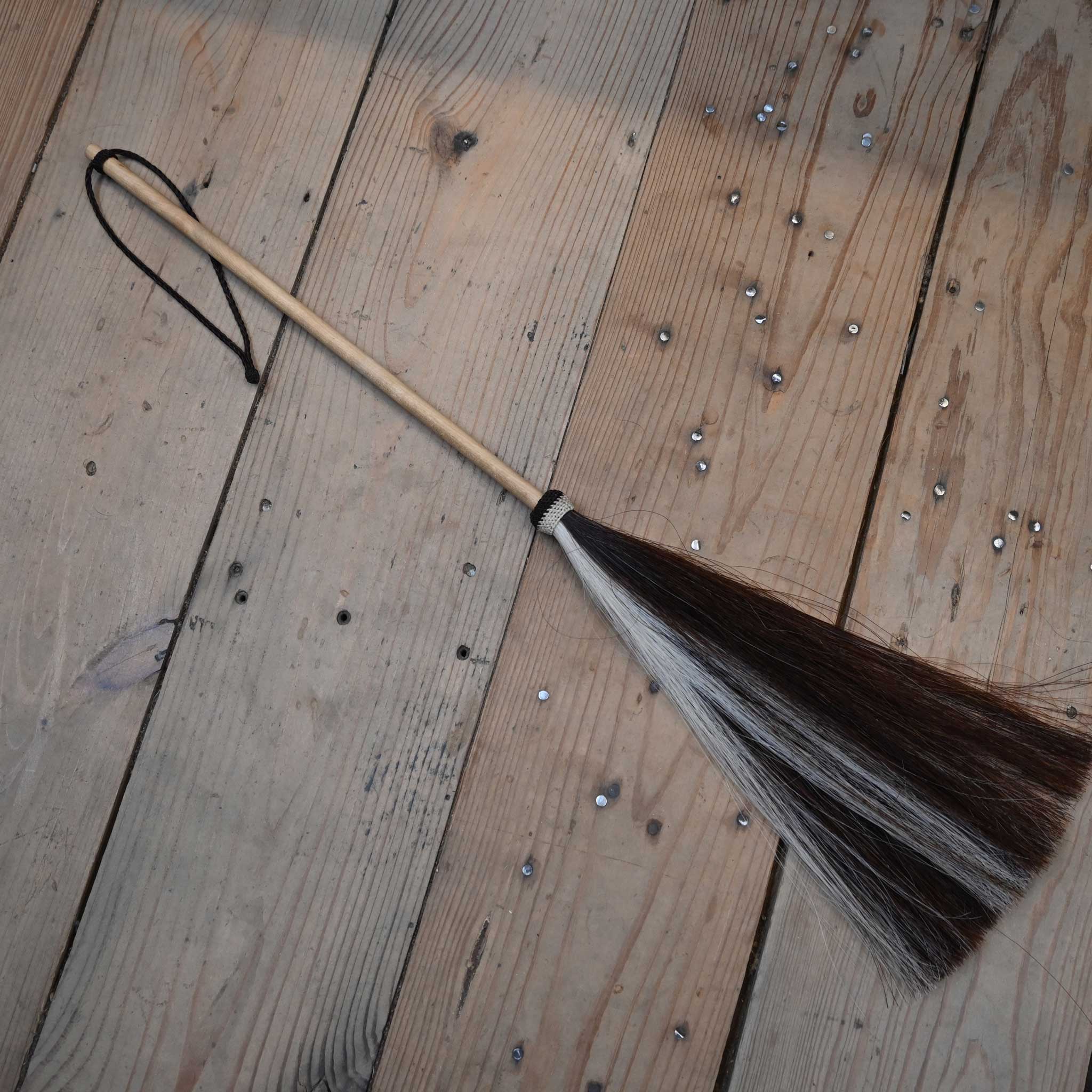 Horse Hair Fly Swatter (Select Hair Color) - Image 3