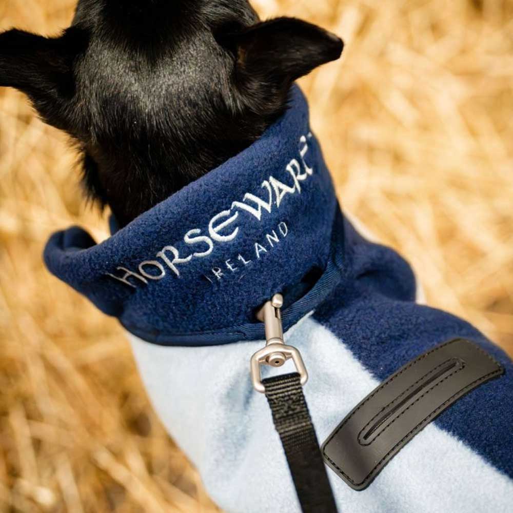Horseware Newmarket Dog Fleece - Witney Navy - Image 3