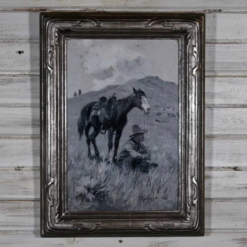 In the Shadow of His Horse by E.W. Gollings