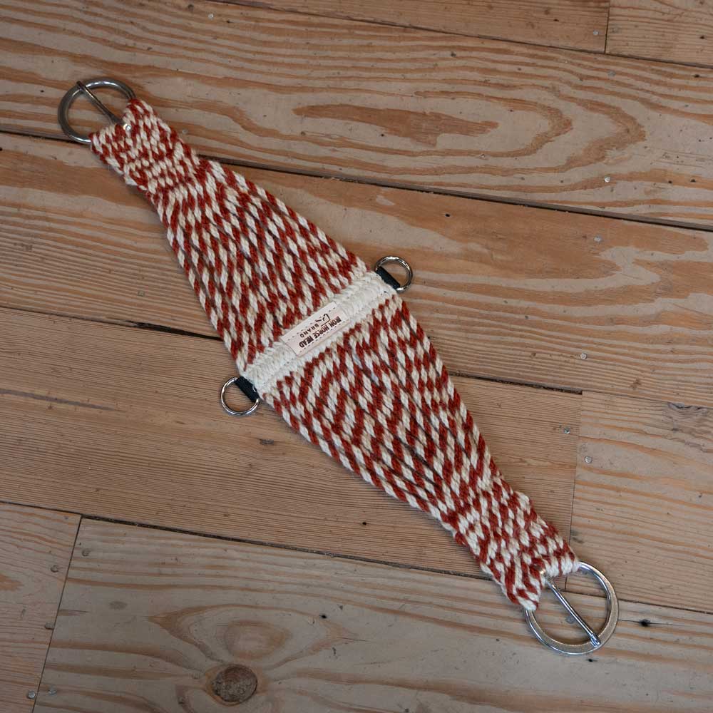 Iron Horse Head Brand Handmade Mohair Roper Cinch - Select Size