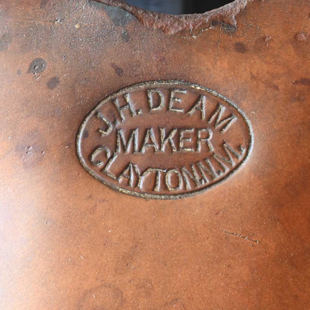 J.H Deam 1900'S Vintage Saddle - Image 5