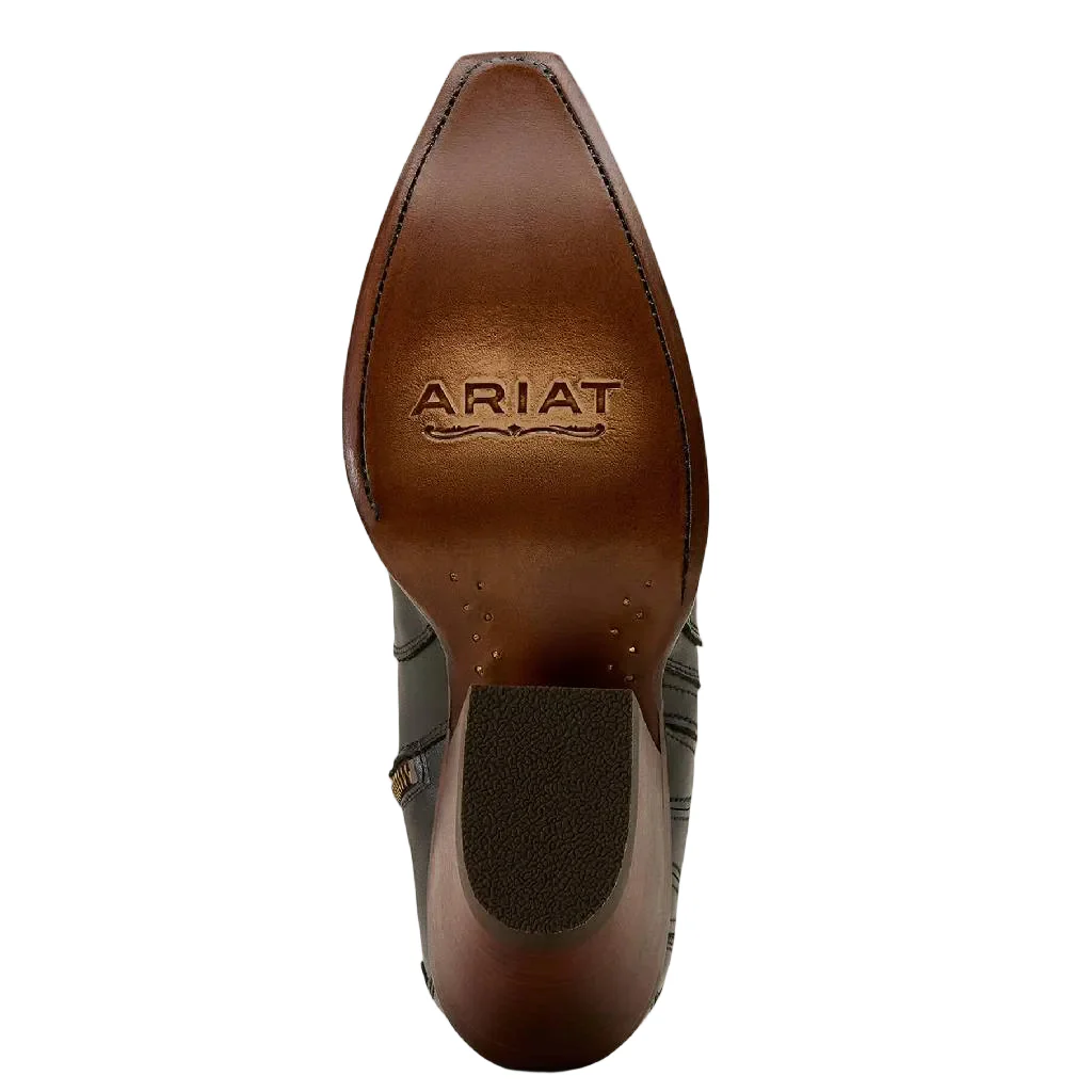 Ariat Women's Jade X Toe Obsidian Western Boot - Image 3