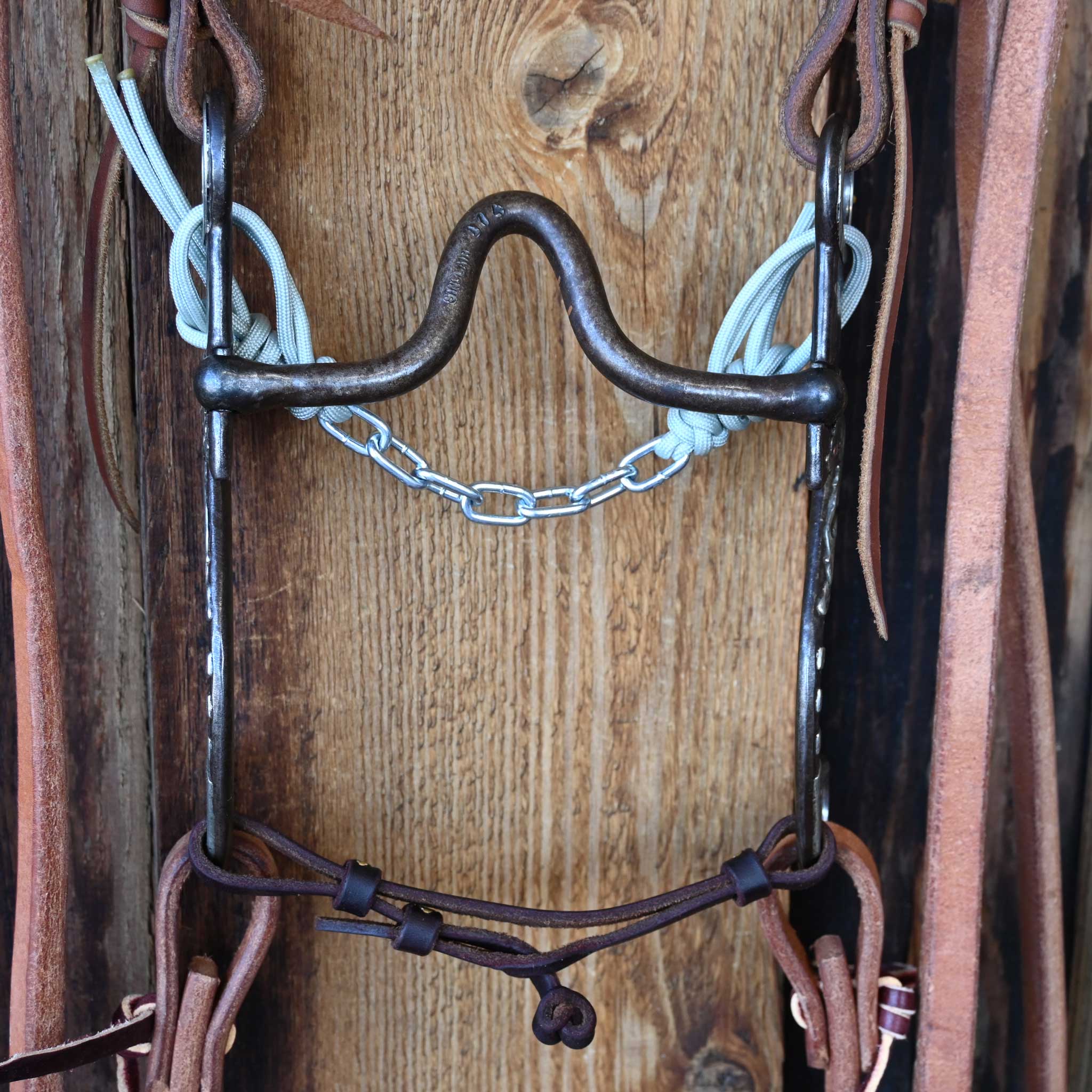 Jason Sinclair Solid Port Bridle Rig w/Split Ear Headstall - Image 2