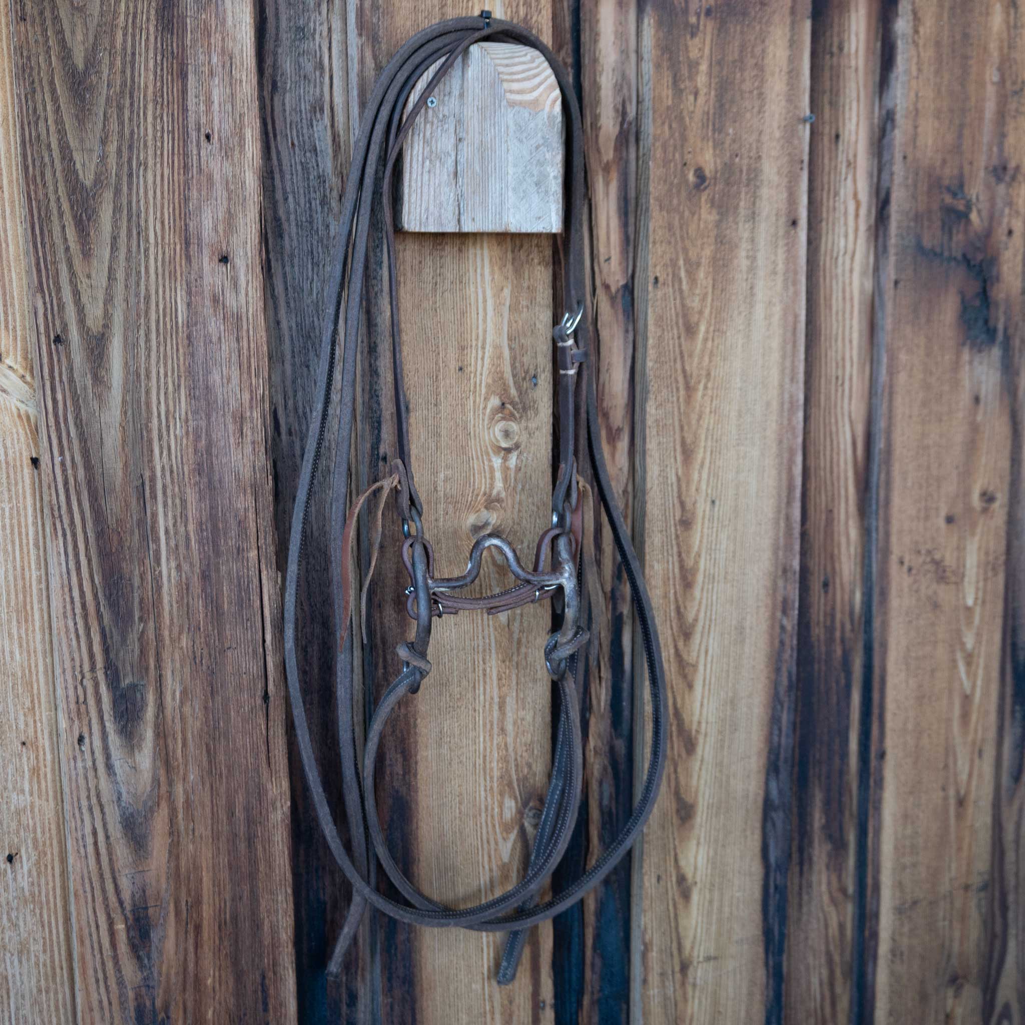 JD Bits Solid Port Bridle Rig w/Split Ear Headstall - Image 4