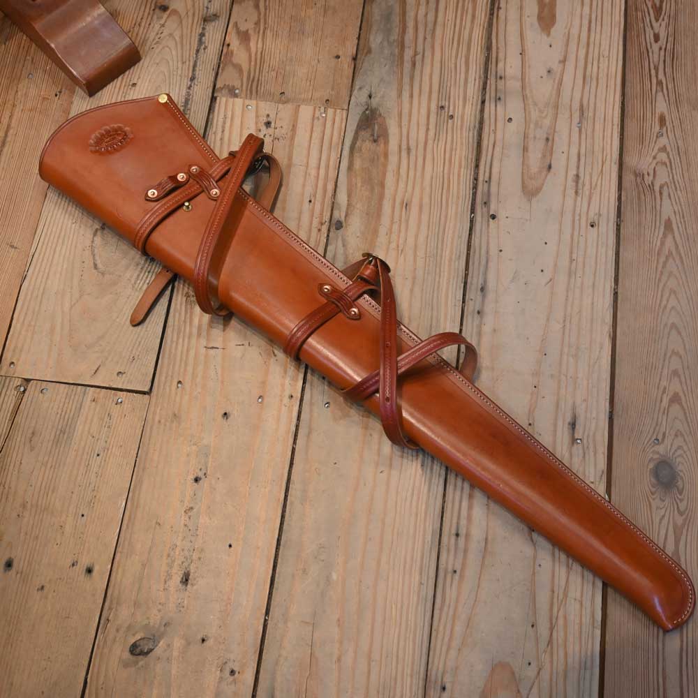 Jeff Morrow Custom Tooled Rifle Case - Image 2