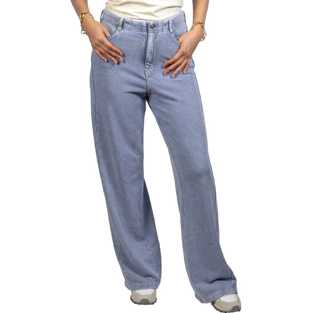 Jen Denim Terry Pant