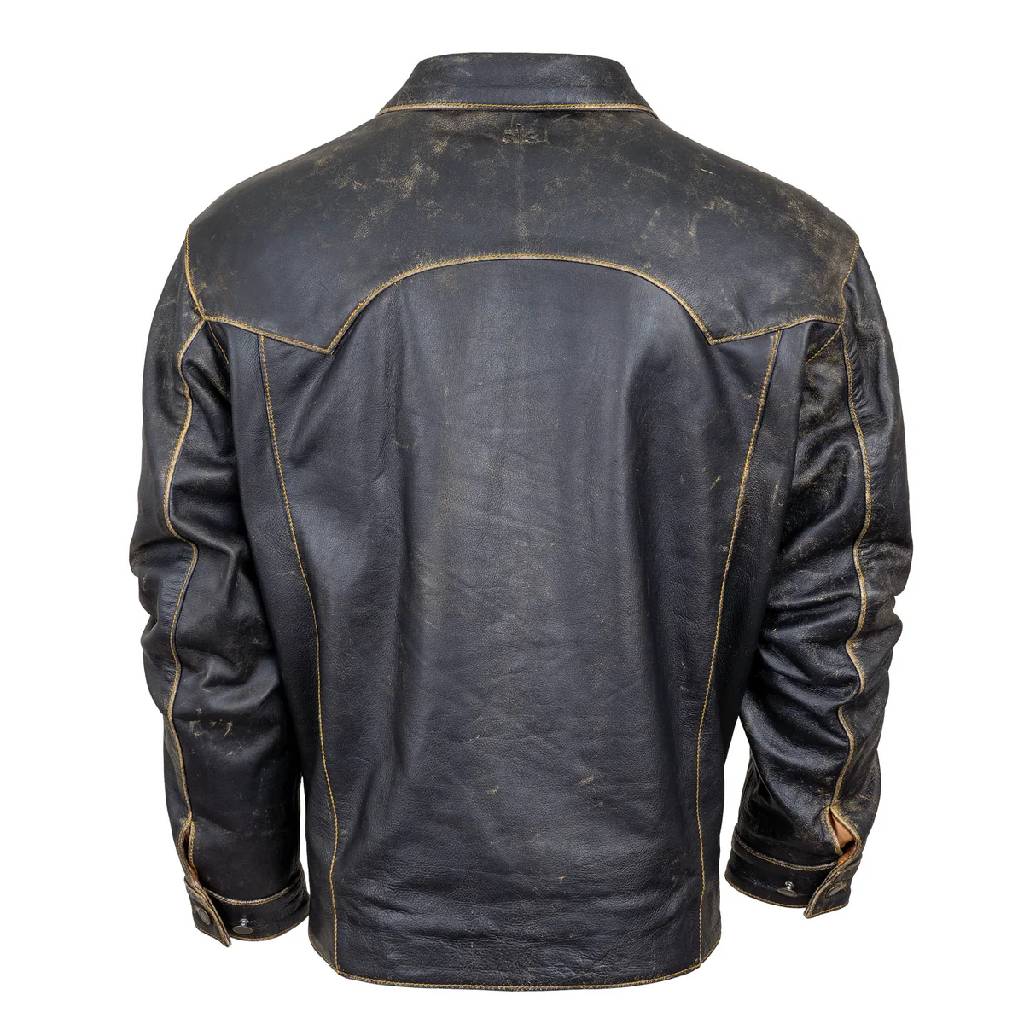 STS Ranchwear Men's Jesse James Leather Jacket - FINAL SALE - Image 2