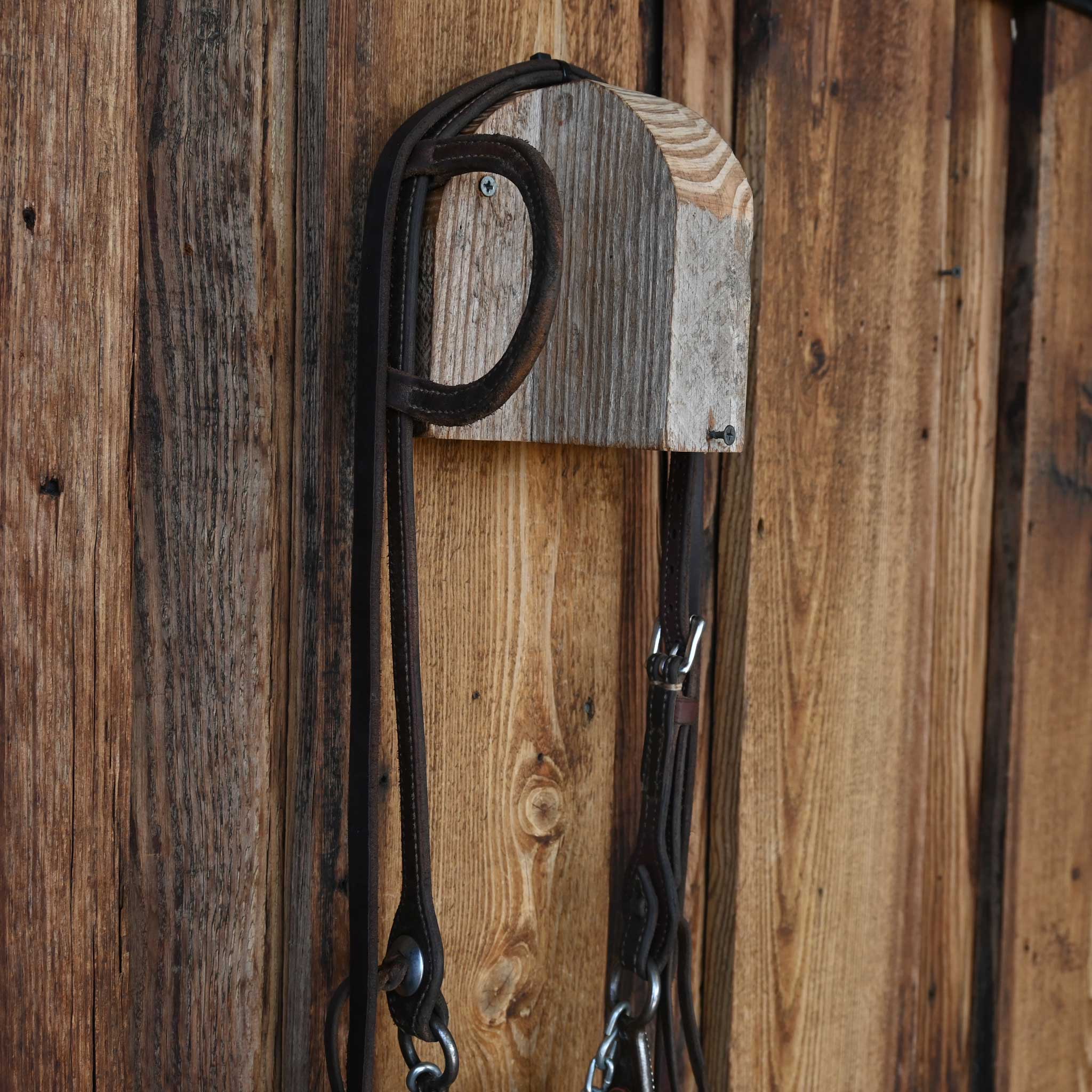 Jesse Morgan Ported Chain Bridle Rig w/Dennis Moreland Leather - Image 3