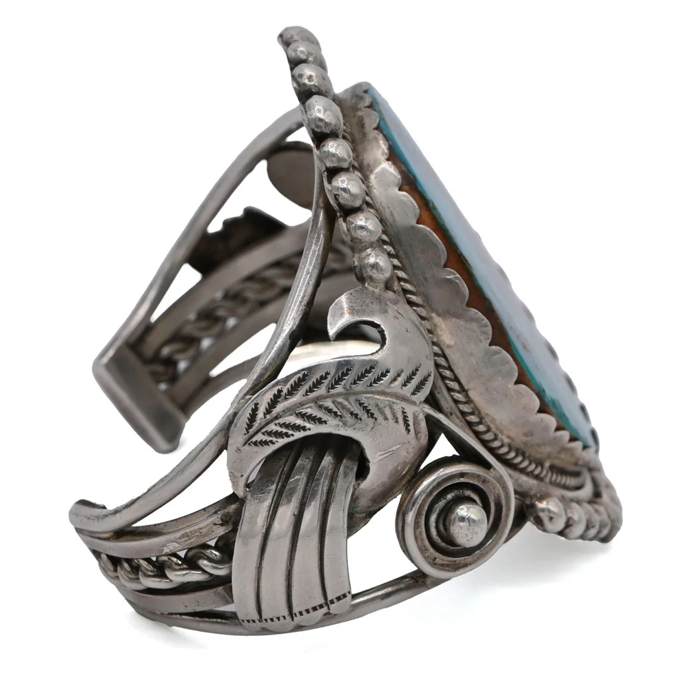 John George Pilot Mountain Turquoise Cuff - Image 2