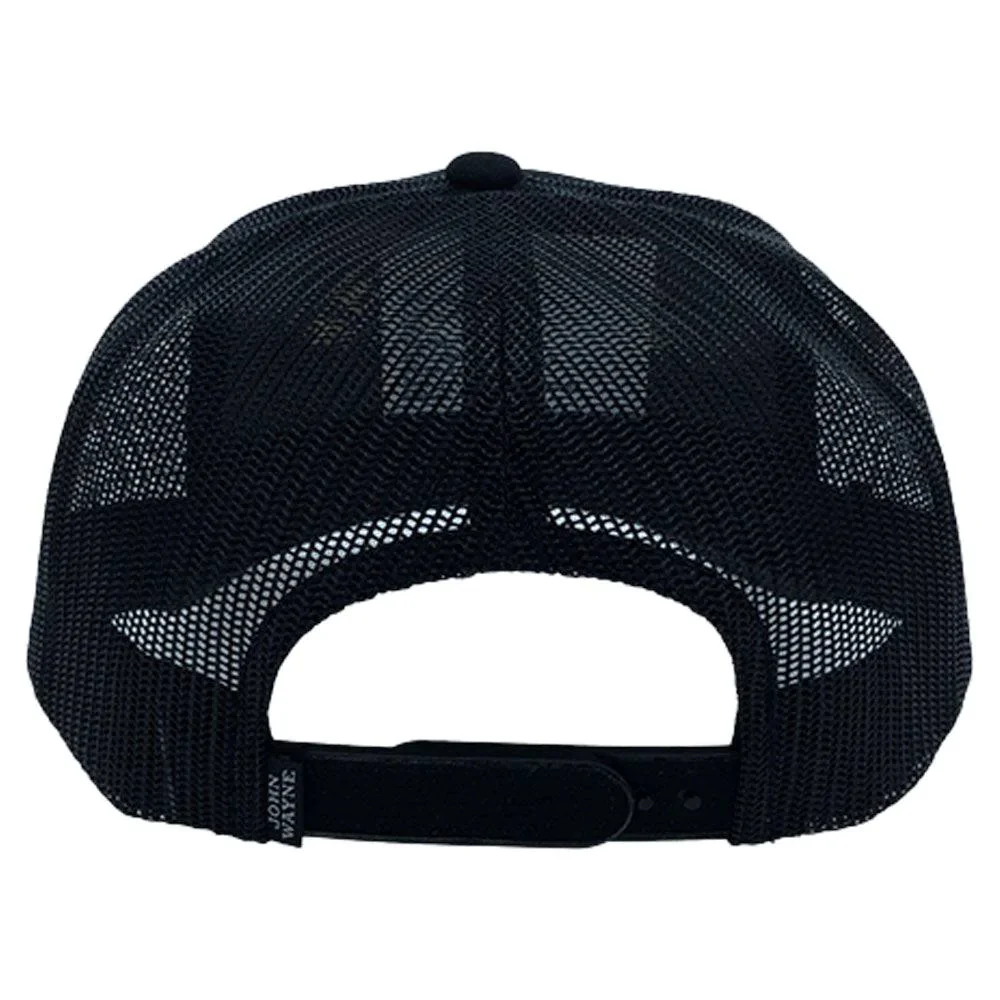 Hooey John Wayne Gold Stitched Logo Trucker Cap - Image 2
