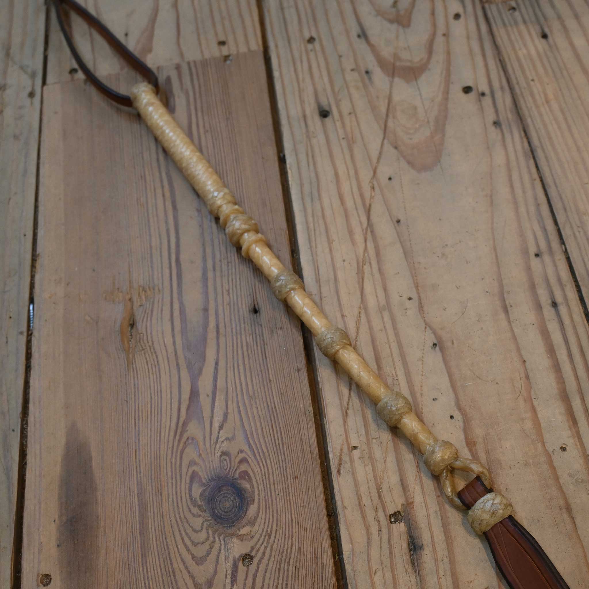 Jose Ortiz 24" 8 Plait Quirt w/Popper - Image 2